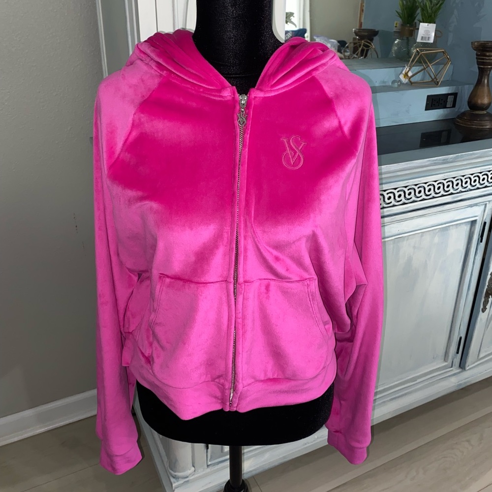 Pink Velvet VS Zip Up